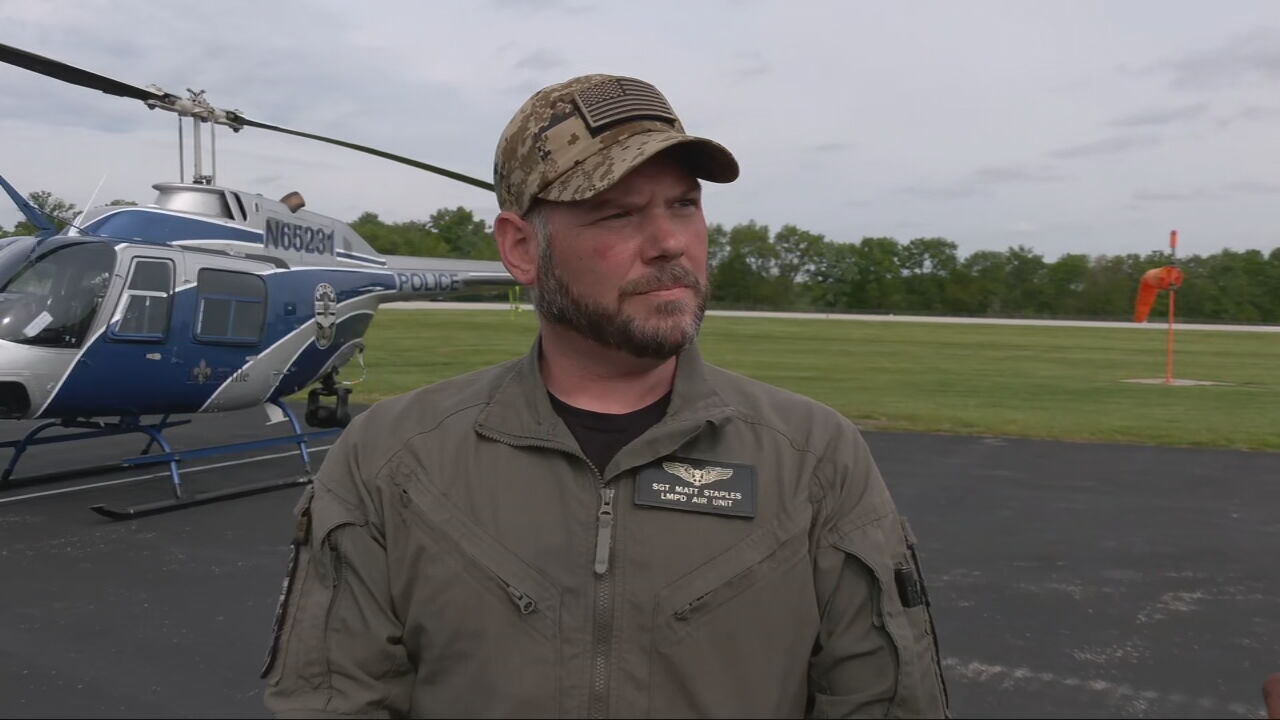 LMPD Sgt. Matt Staples, Air 20 Commander